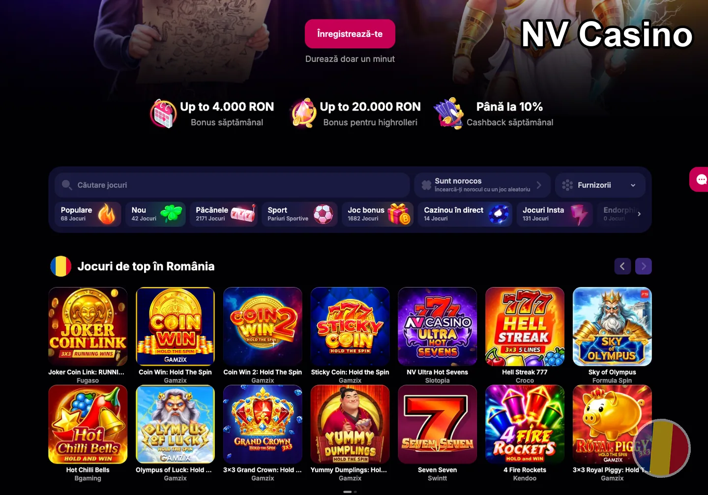 games and slots – NV Casino: cerințe de dispozitiv pentru NV Casino a